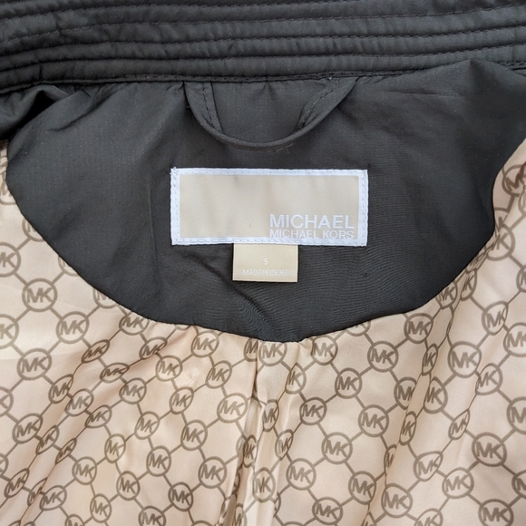 Michael Kors Moss Green Quilted Jacket - Picture 5 of 5